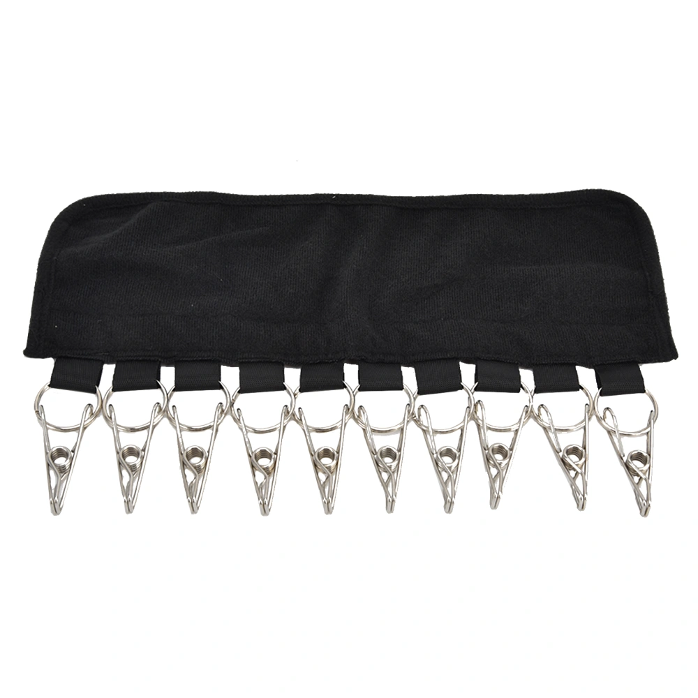 Drying Rack Portable Foldable Towel Clip Hanger Clothes Drying for Bathroom Travel