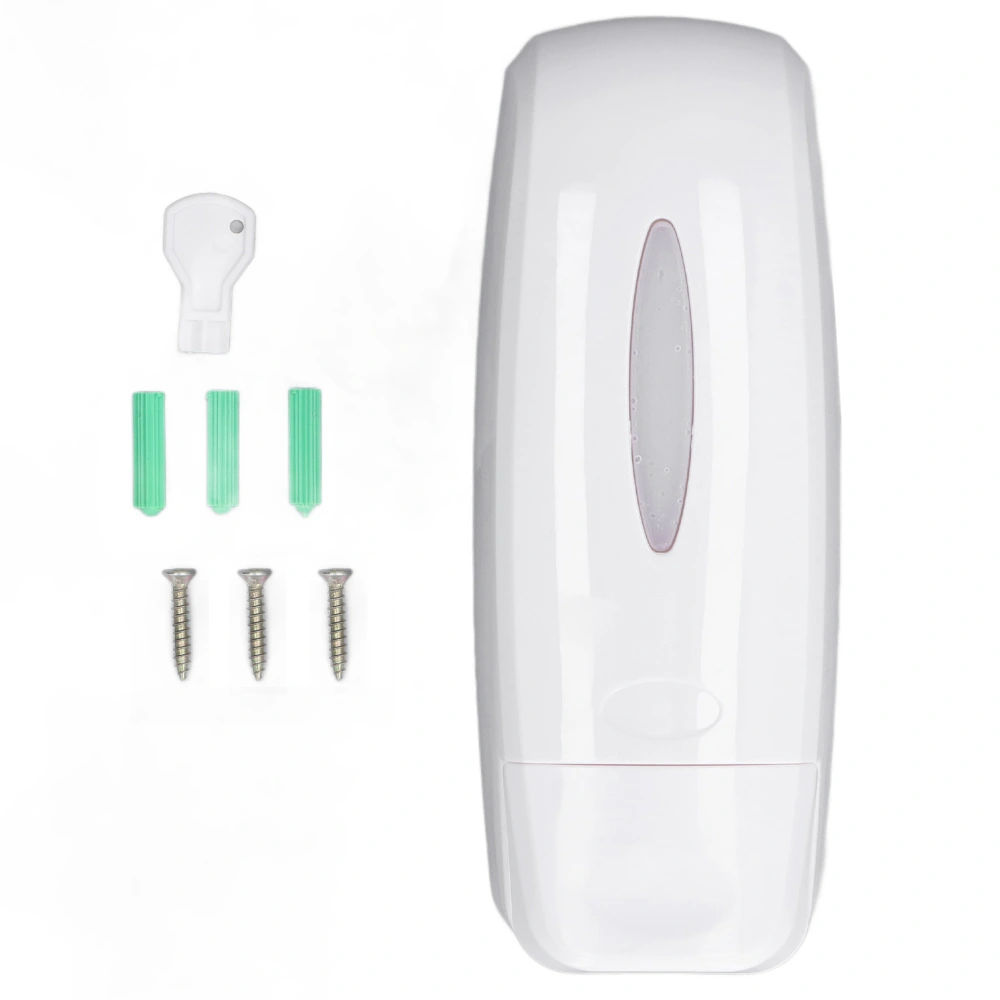 Soap Dispenser 360ml Hand Press Mode Space Saving Wall Mounted Manual Shampoo Dispenser