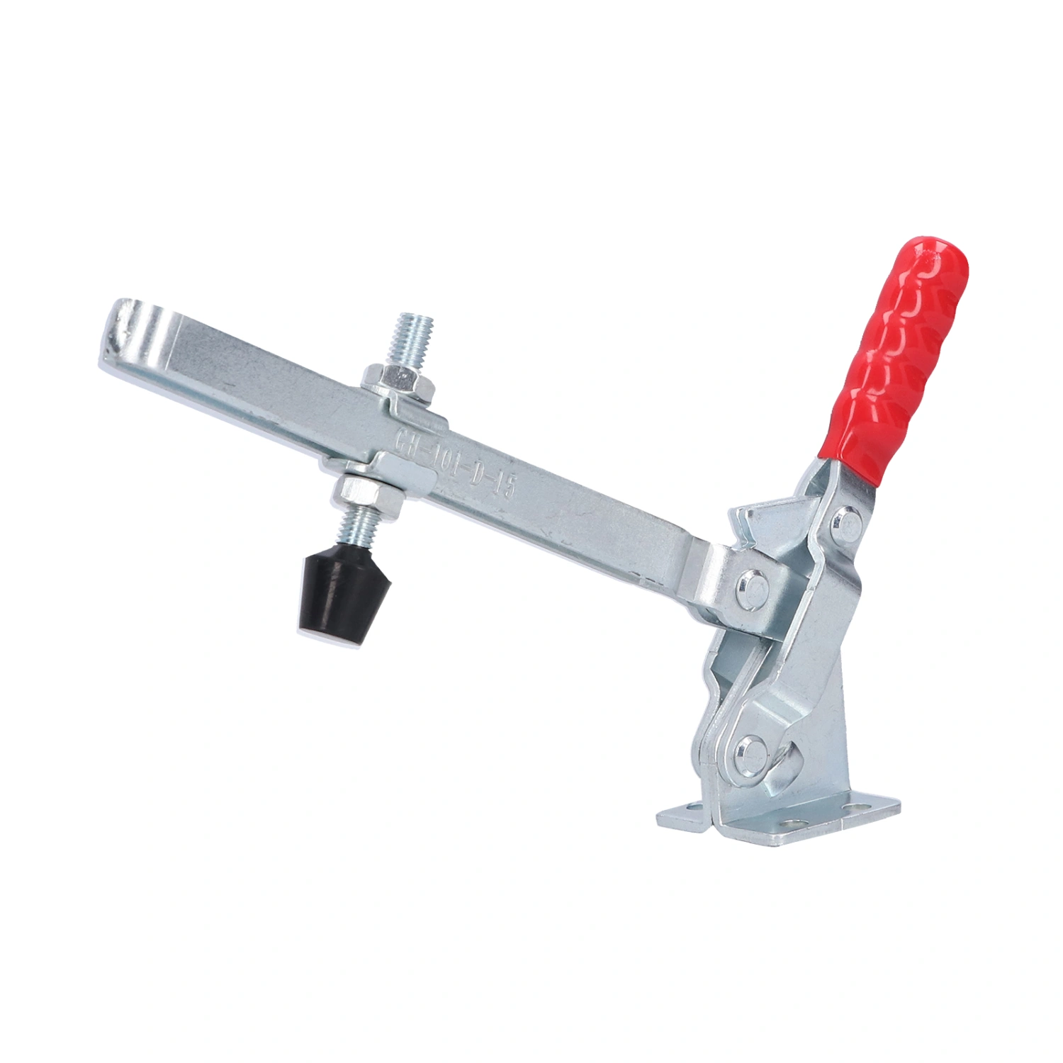 Vertical Toggle Clamp GH‑101‑D‑15 Woodworking Welding Quick Fixture 180kg Clamping Force