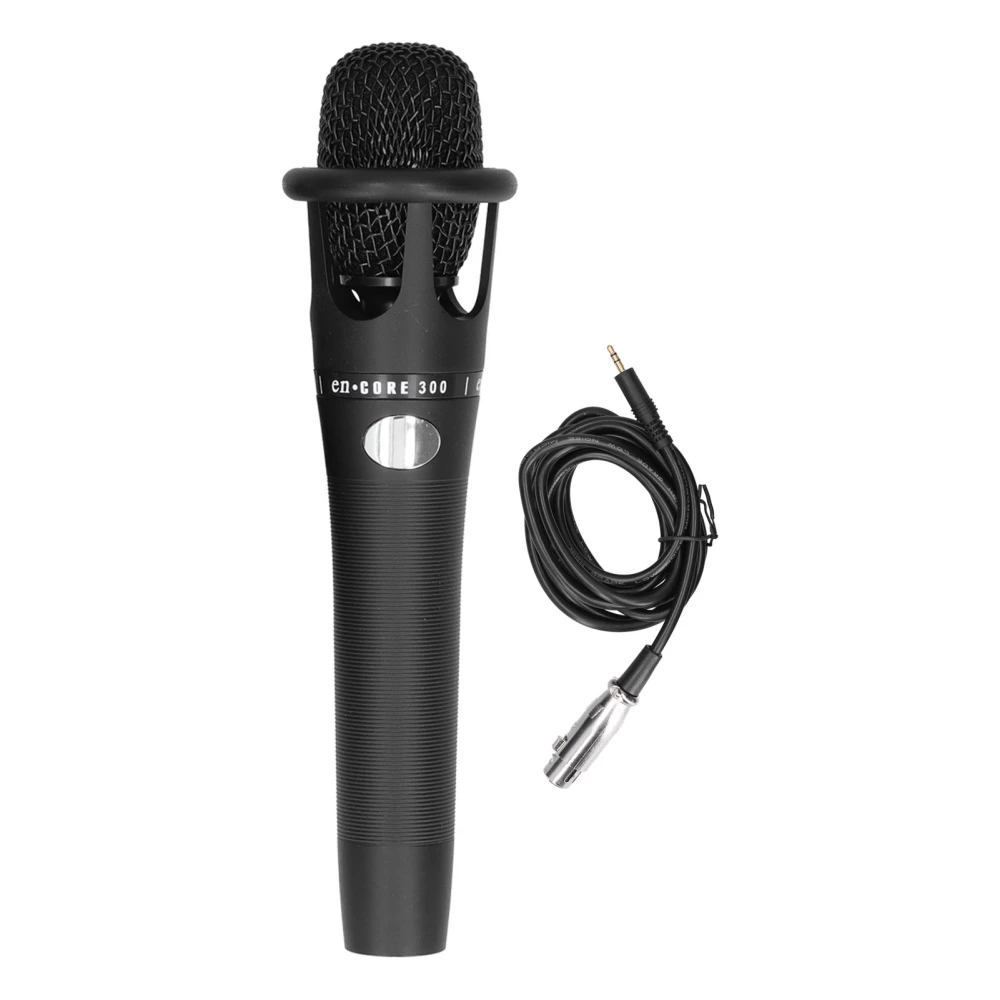 E300 Handheld Microphone with XLR 3.5mm Audio Cable for Music Wedding Stage Outdoor