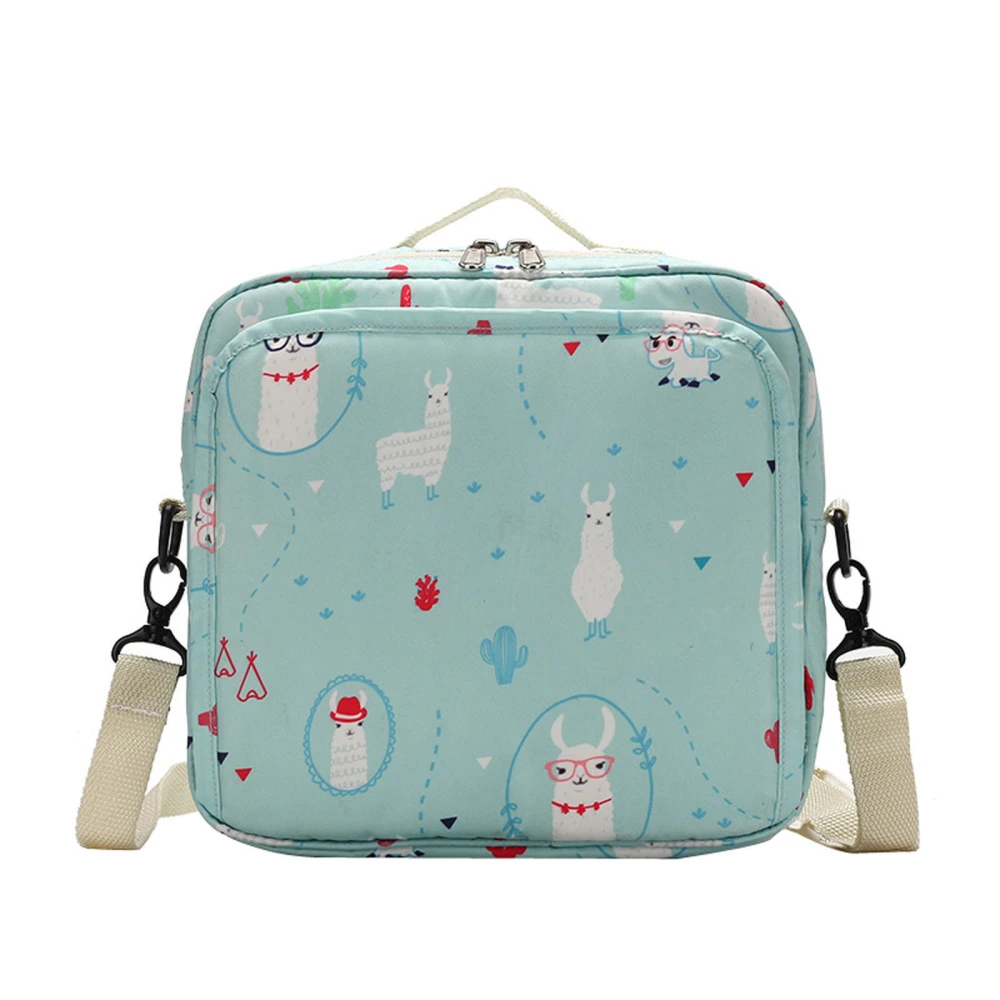 Diaper Bag Shoulder Bag Large Capacity Cartoon Print Mommy Bag