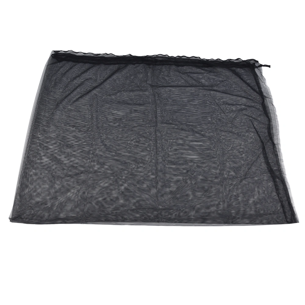 4.9x3.3ft Garden Plant Cover Drawstring Reusable Environmental Protection Plant Netting Bag for Fruit TreeBlack