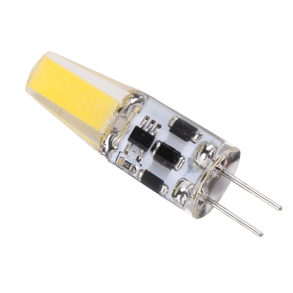 G4 Dimmable Bulb 3W 300LM Bi‑Pin Base Light Bulb for Chandelier Wall Lamp AC/DC 12‑24VCold White 6000-6500K