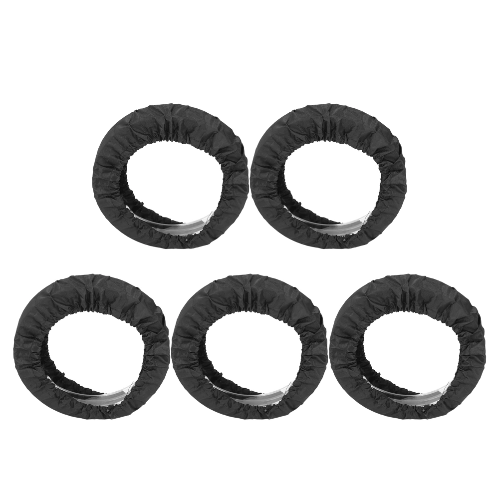 5pcs Baby Stroller Wheels Cover Oxford Fabric Baby Carriage Wheel Protector Cover for Outdoor