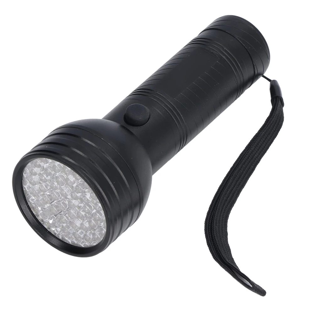 UV Flashlight 51 LED 395nm Waterproof Large Irradiation Range Excellent Performance Fluorescent Detection Supplies