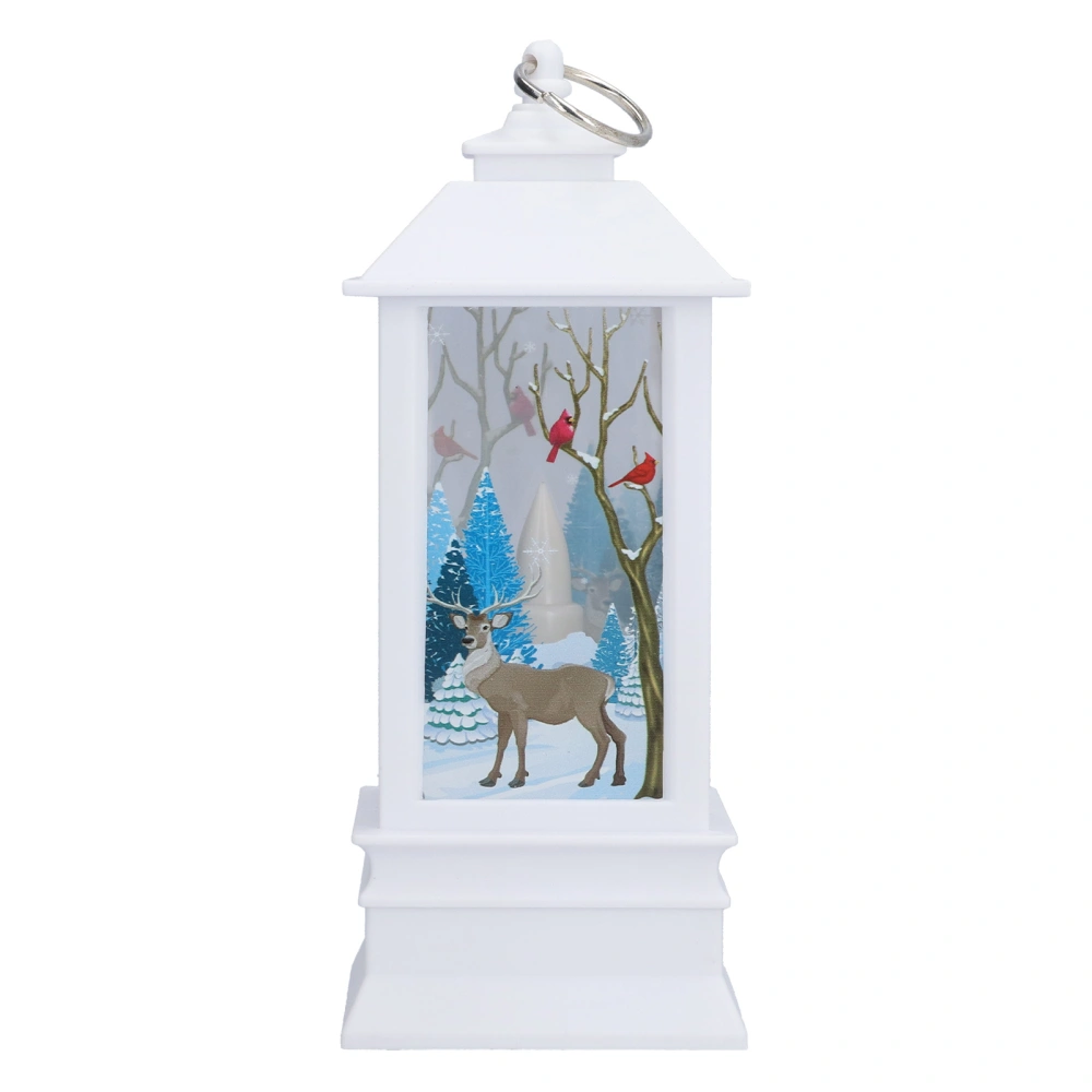 LED Lantern Elk Desktop Warm Light Personalized Christmas Light for Home Bedroom Living Room