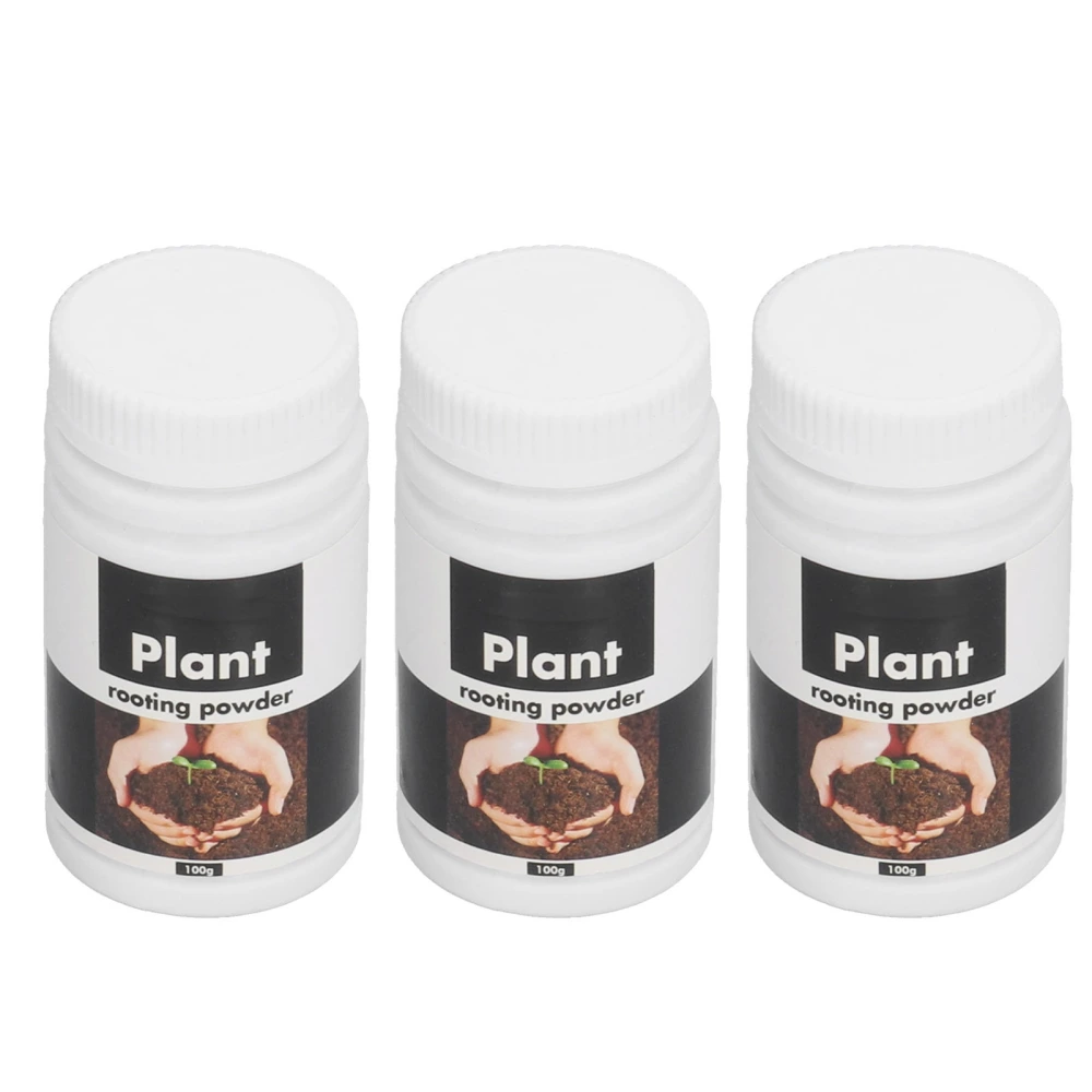 3PCS 3.5oz Rooting Powder Amino Acid Plant Fruit Rooting Powder Rooting Hormone Powder for Household Garden