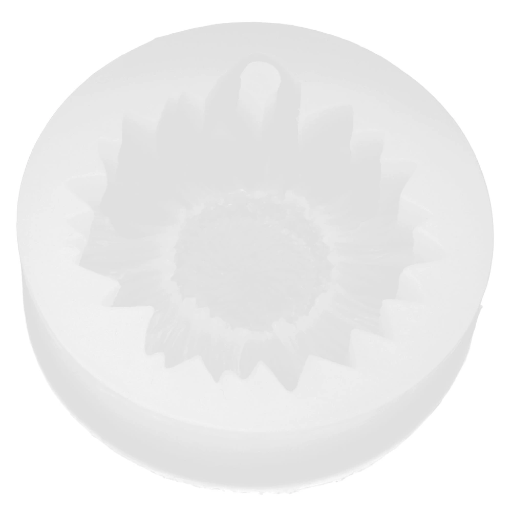 Sunflower Cake Fondant Molds Flower Fondant Cake Baking Molds for Baby Shower Cake Cupcake WhiteWith Holes