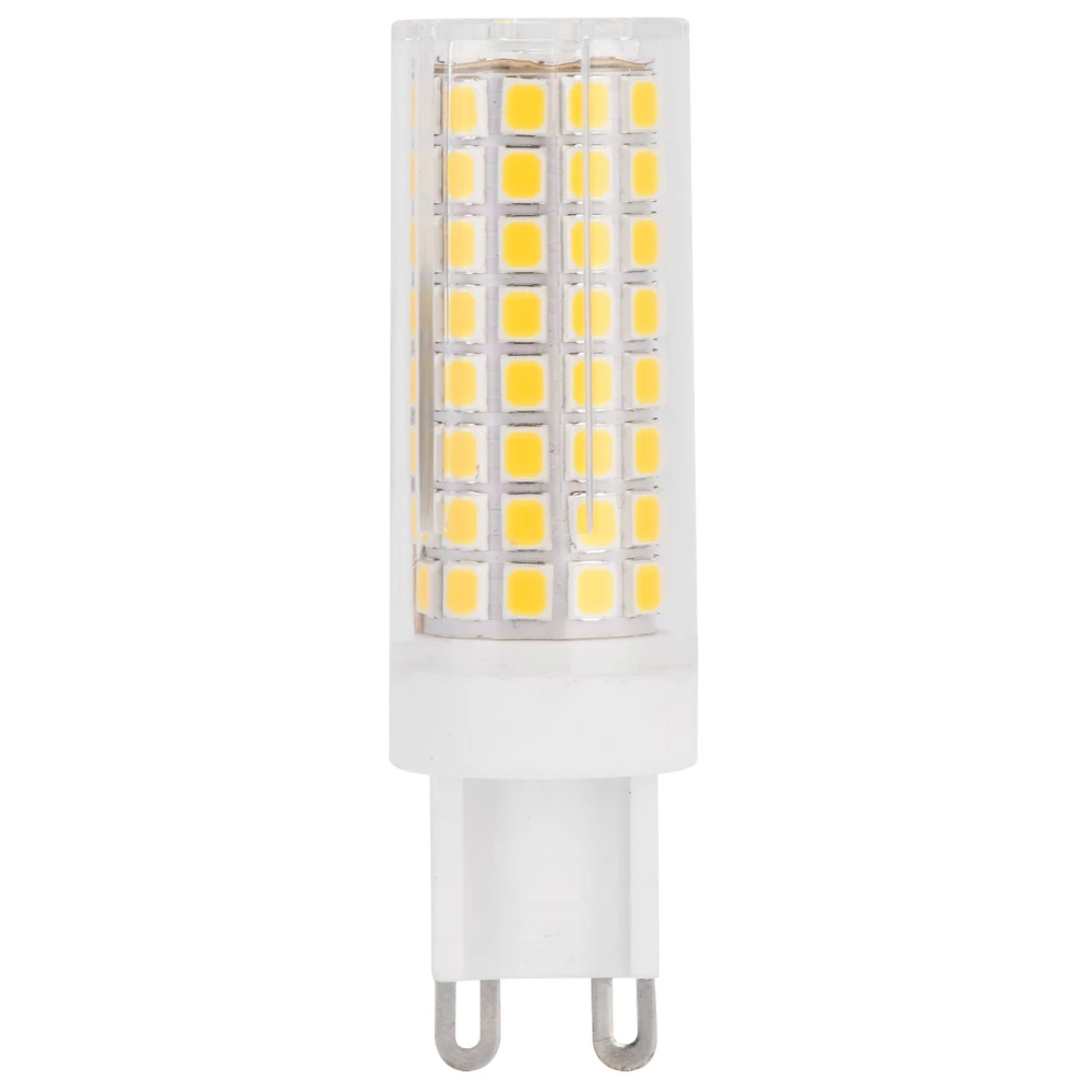 G9 Lamp Bulb 1000LM 102LED Ceramic Dimmable Corn Bulb for Home Chandelier Ceiling Light110V 10W Cold White