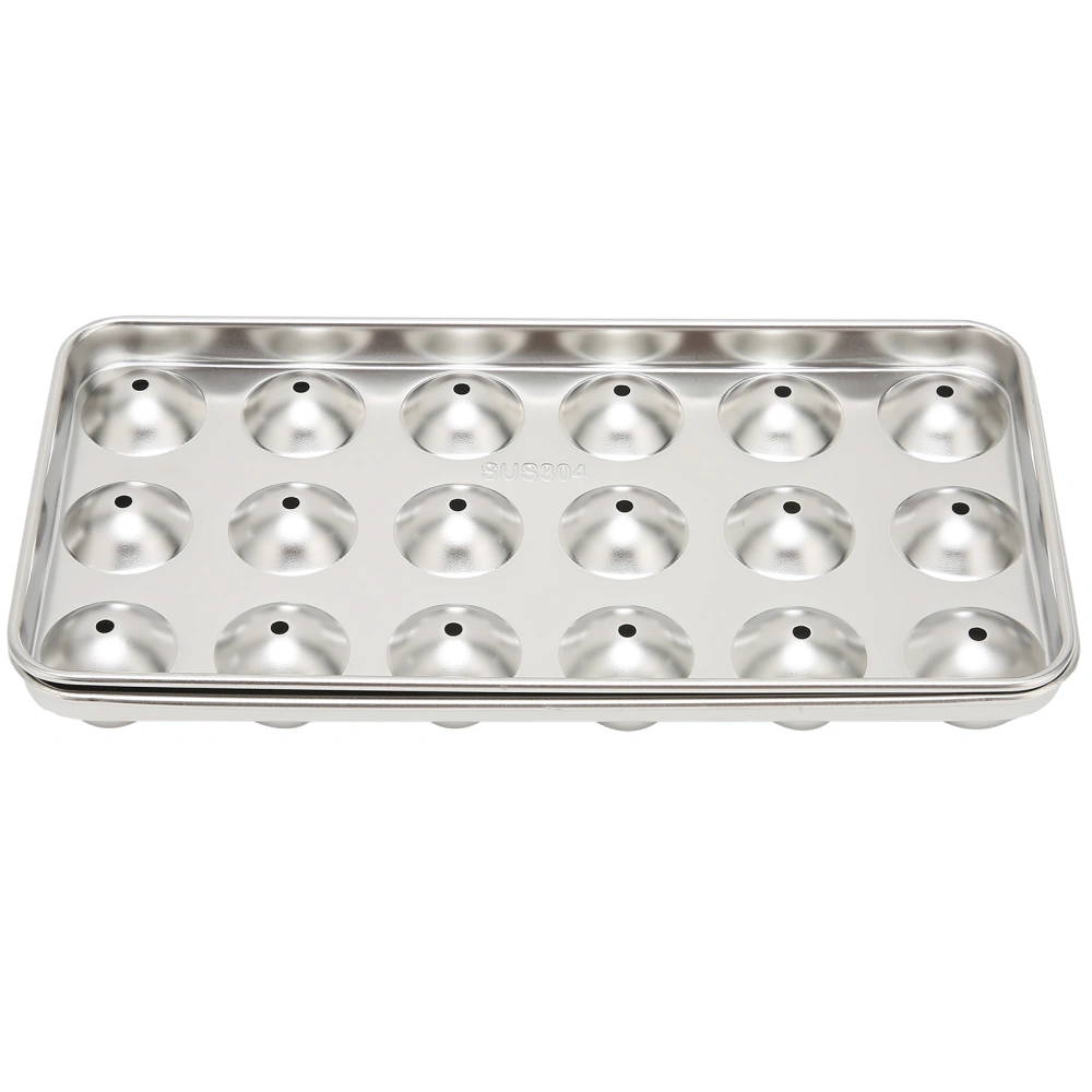 304 Stainless Steel Ice Tray Mold Ice Cube Cooling Ball for Wine Beverage Bar Restaurant