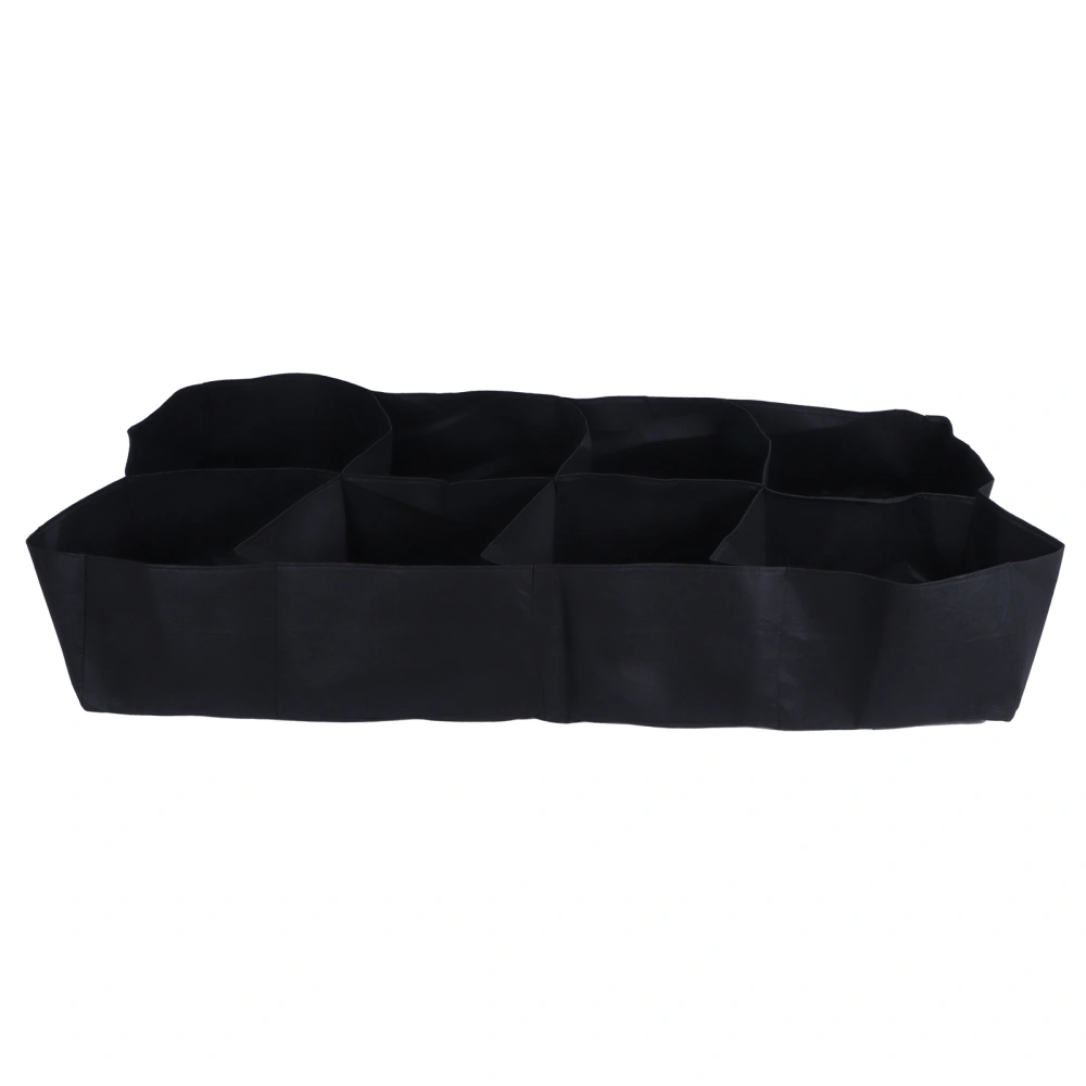 180x90x30CM 8 Grids Garden Bed Cultivation Bag Planting Container Bag for Vegetable