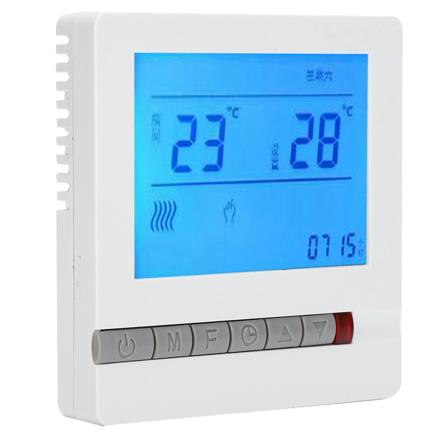 AC220V Thermostat Water Floor Heating Temperature Controller Panel with LCD Display