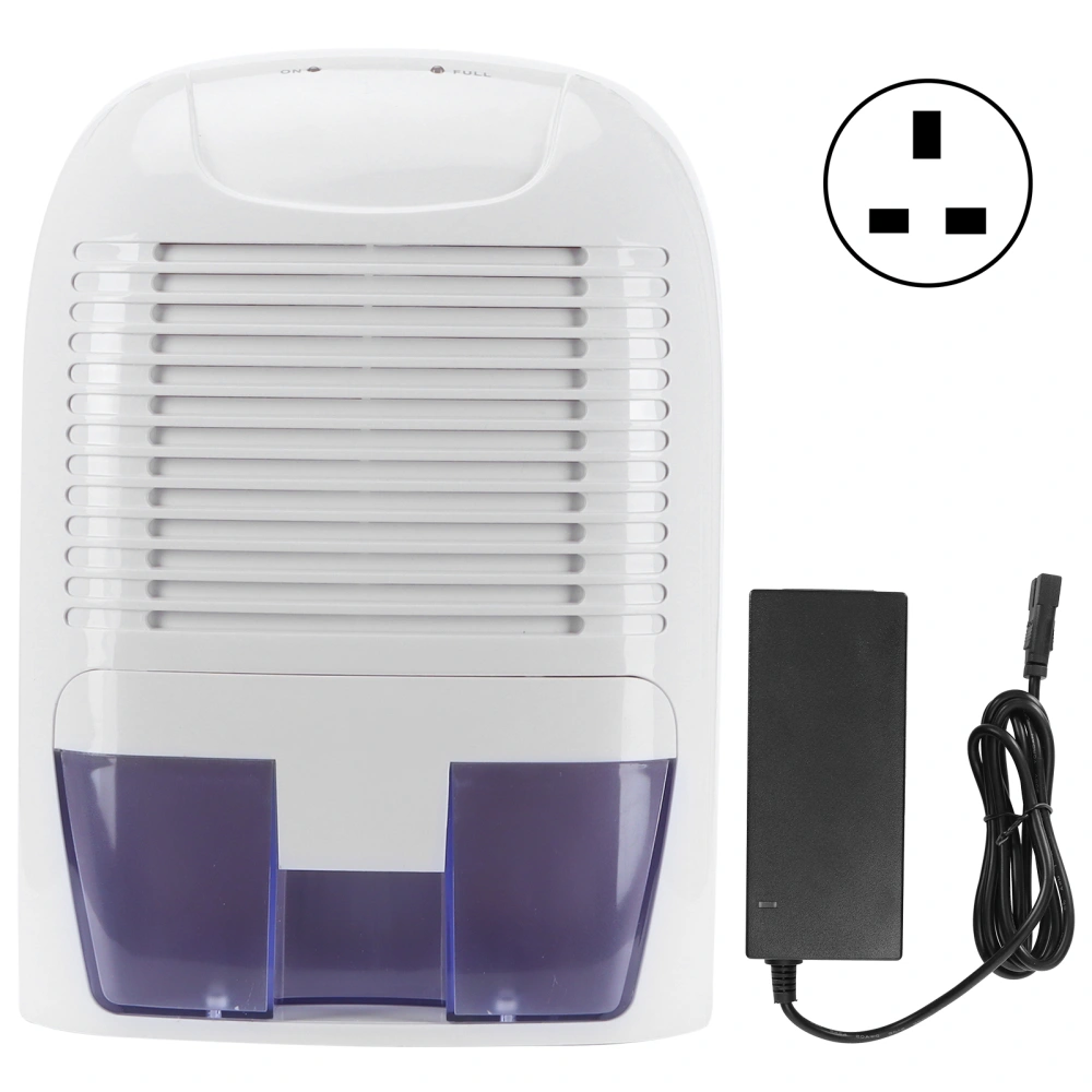 Electric Mini Dehumidifier Compact Portable Moisture Absorber Air Dryer for Home Kitchen Bedroom Basement 100~240VUK Plug