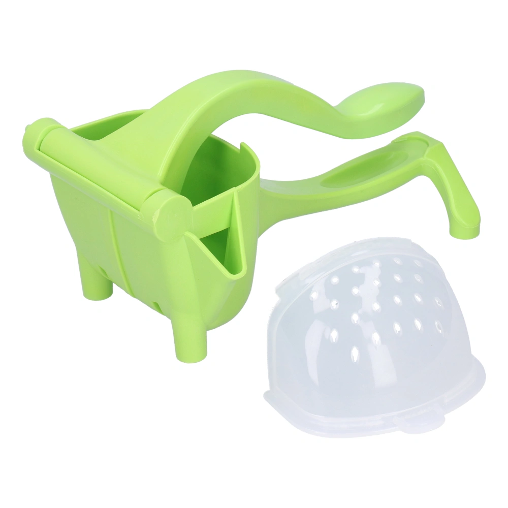 Green Manual Juicer Portable Lightweight Household Lemon Fruit Squeezer for Home