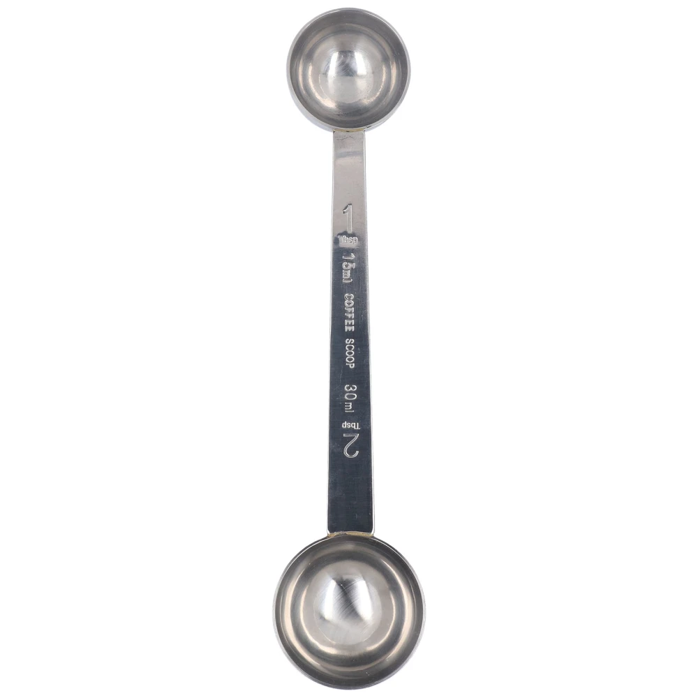 15ML 30ML Double Head Measuring Spoon Stainless Steel Scoop with Scales Home Kitchen Accessory