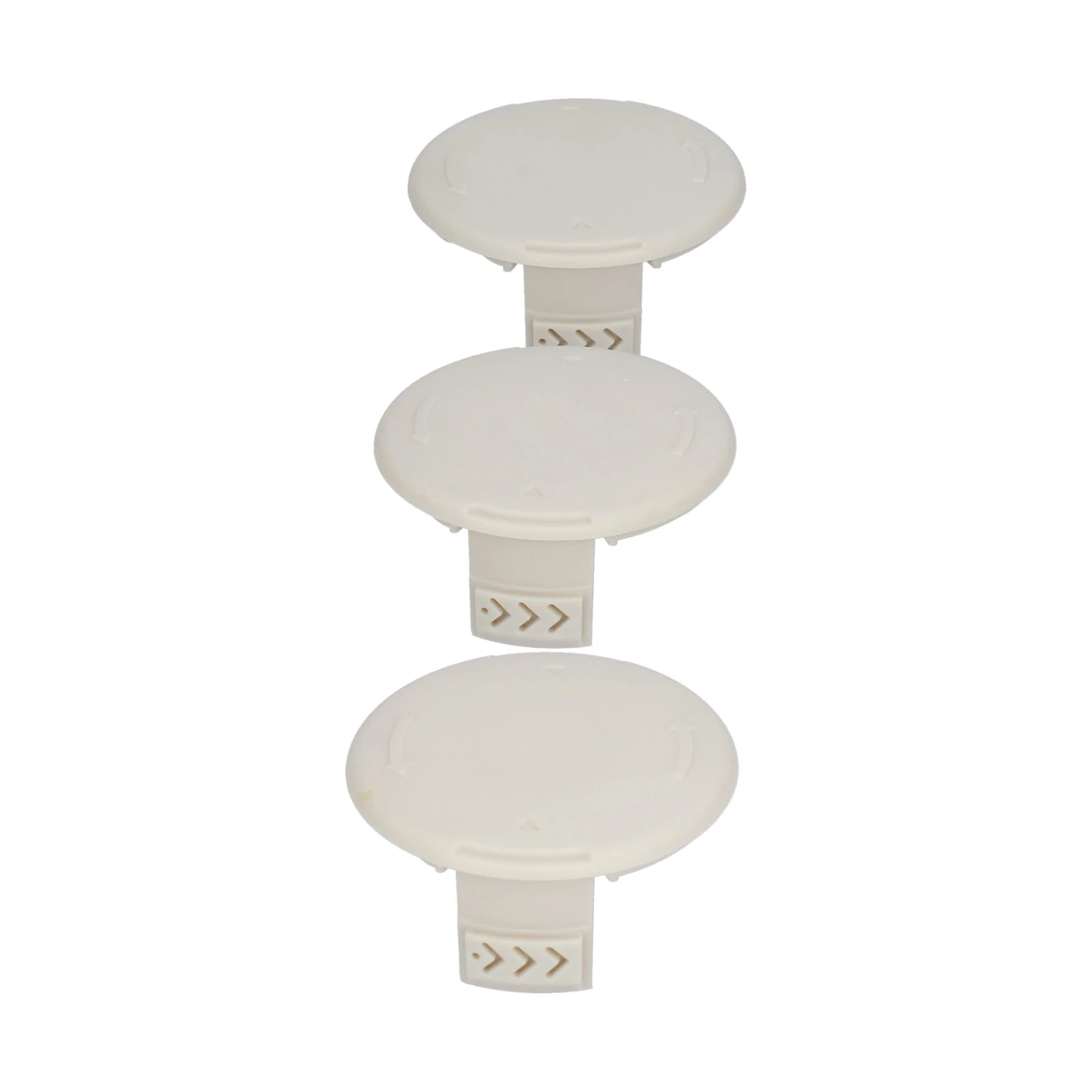 3Pcs Spool Caps Replacement Fit for Ryobi 522994001 10254EG RY40210A AC14HCA 3411546‑7G HM3411546BG