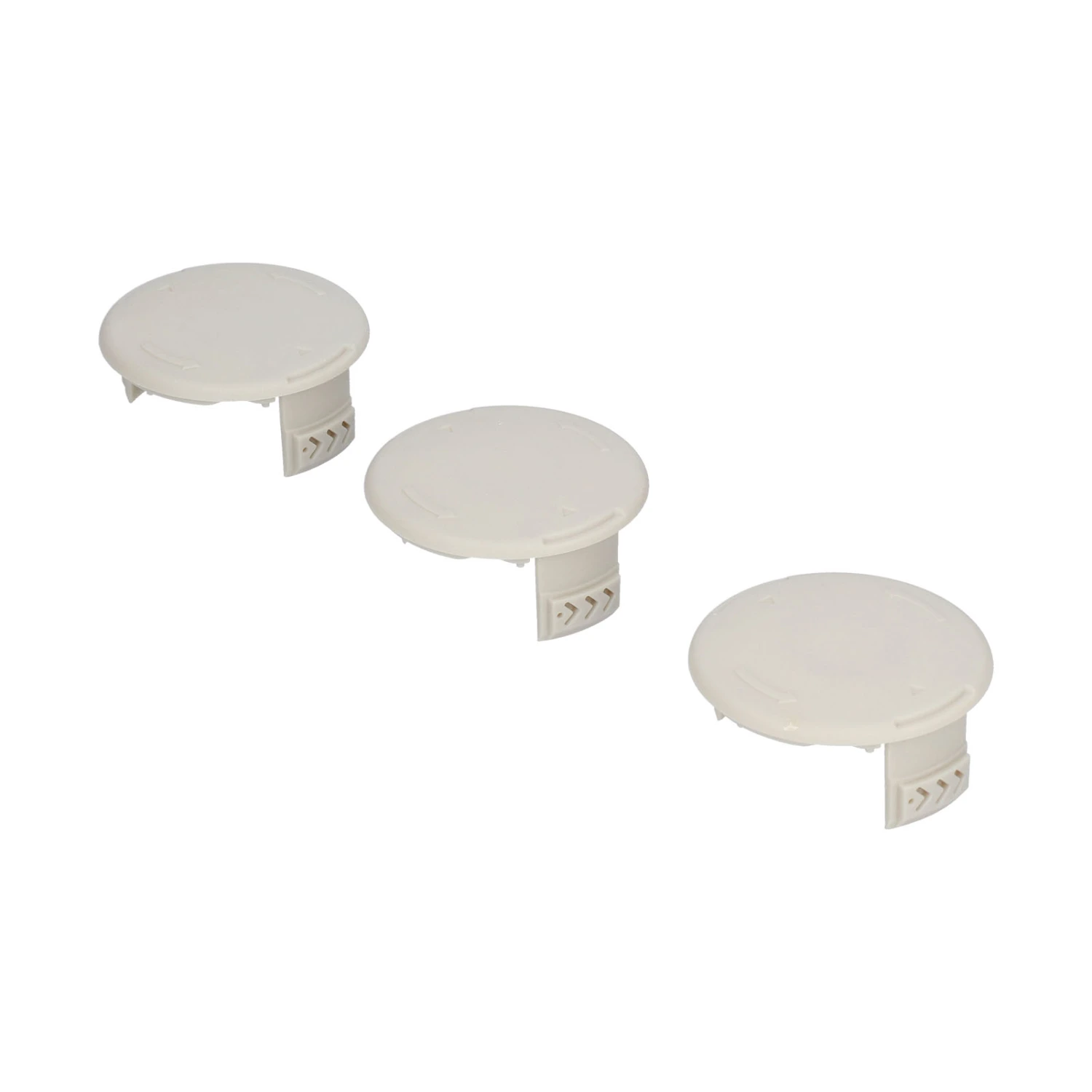 3Pcs Spool Caps Replacement Fit for Ryobi 522994001 10254EG RY40210A AC14HCA 3411546‑7G HM3411546BG