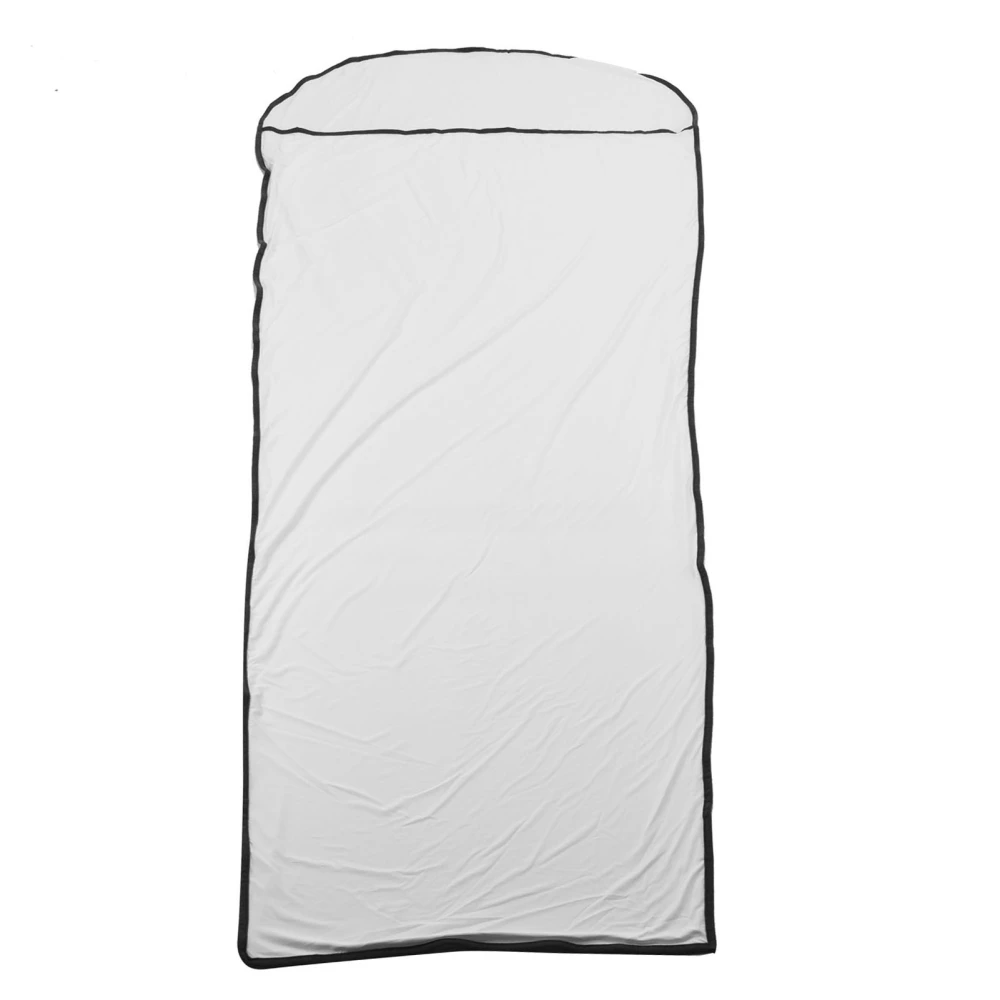 Sleeping Bag Liner Ultralight Multifunctional Elastic Sleeping Sack Liner for Outdoor CampingWhite