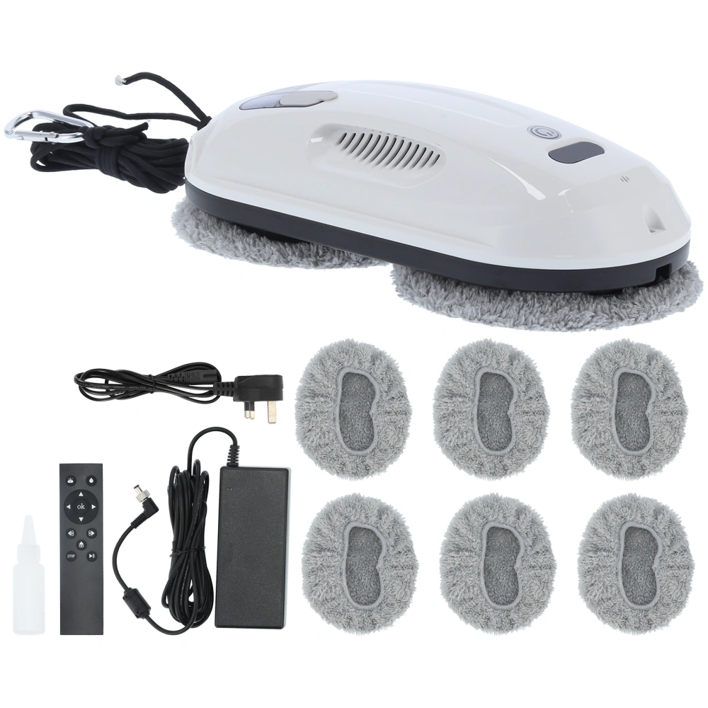 Window Cleaner Intelligent Window Cleaning Robot Wiping Machine for Home Use 100‑240VUK Plug