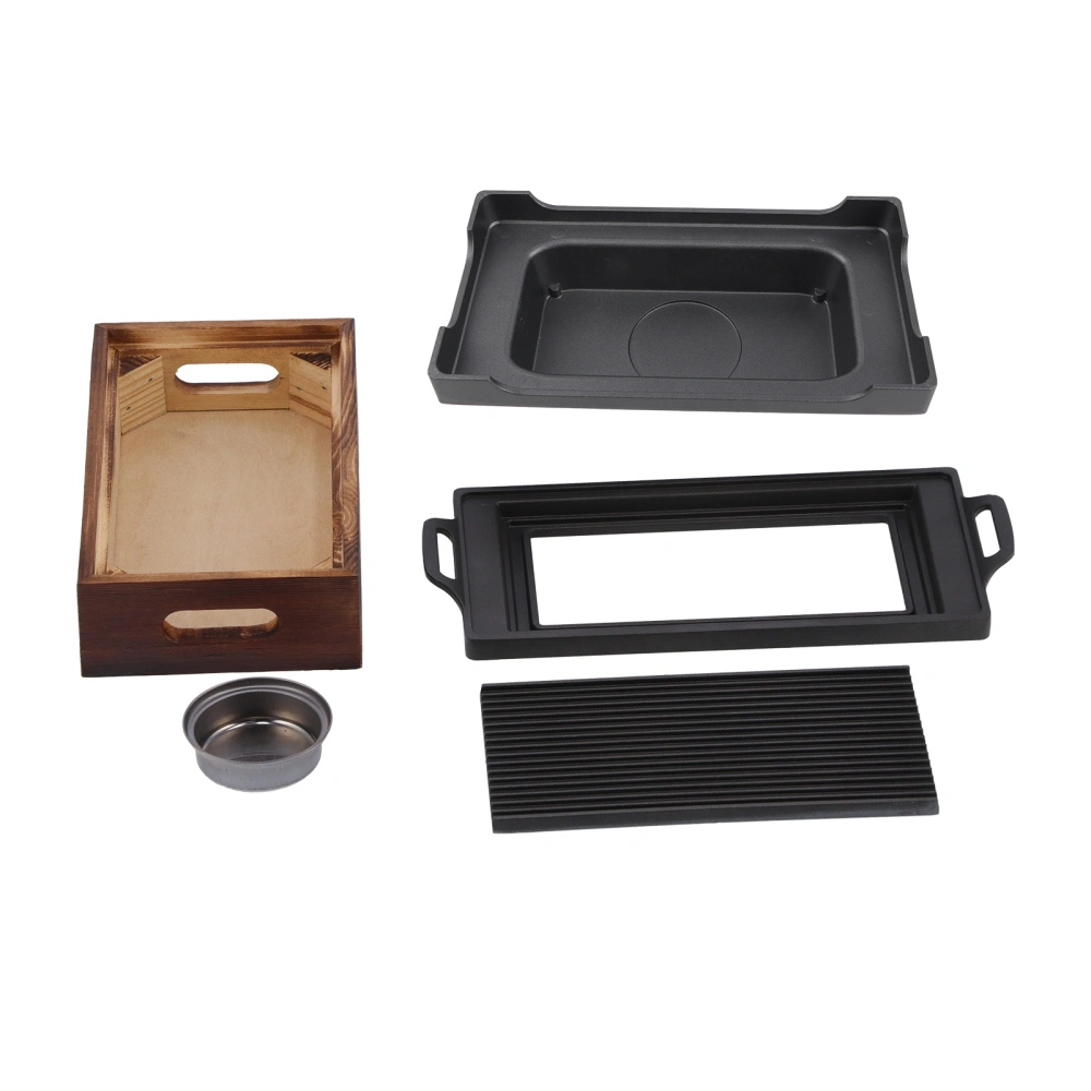 Multi‑Function Barbecue Baking Tray Smokeless Non‑Stick Barbecue Plate BBQ Grill Pan