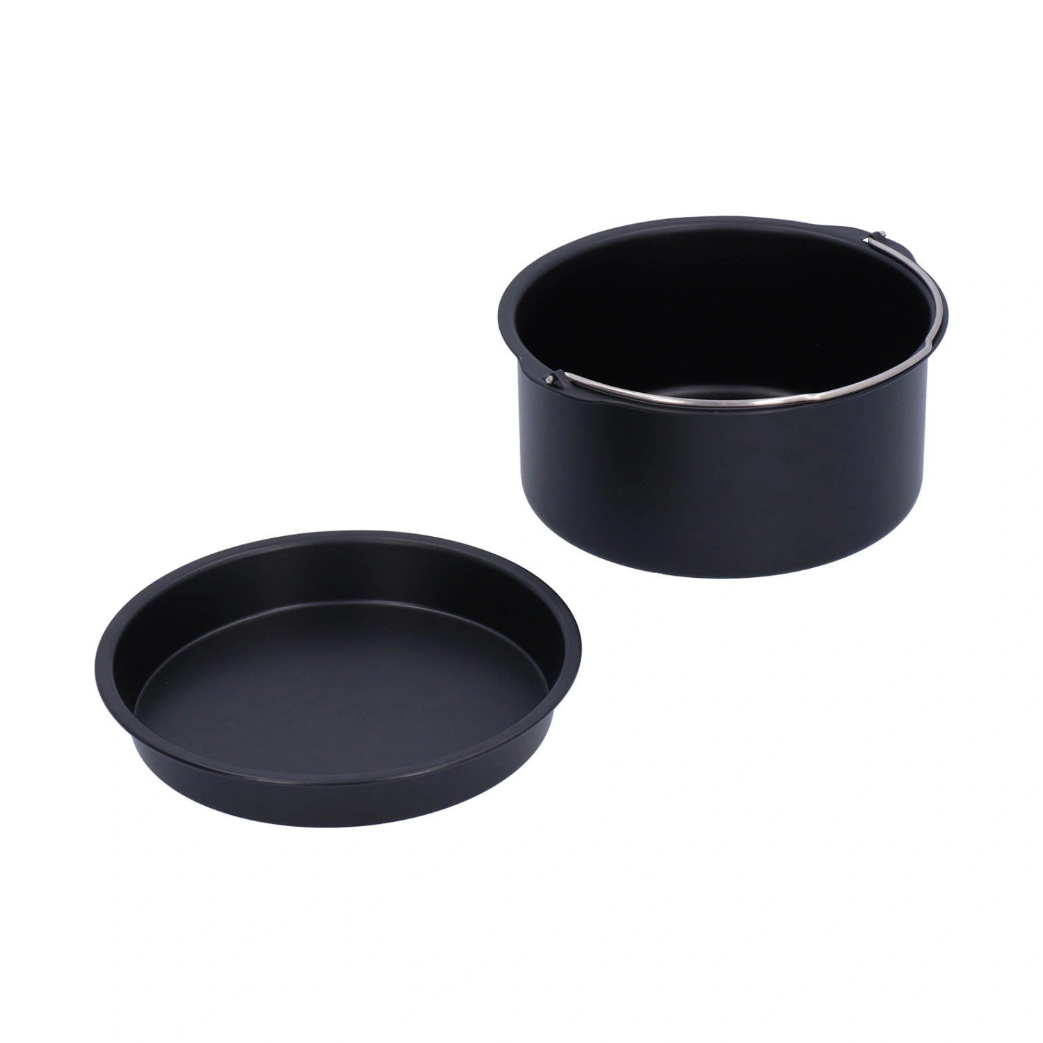 Fryer Accessories Cake Barrel Pizza Pan Household Baking Mold Cake Baking Tray Kitchen Tool7in