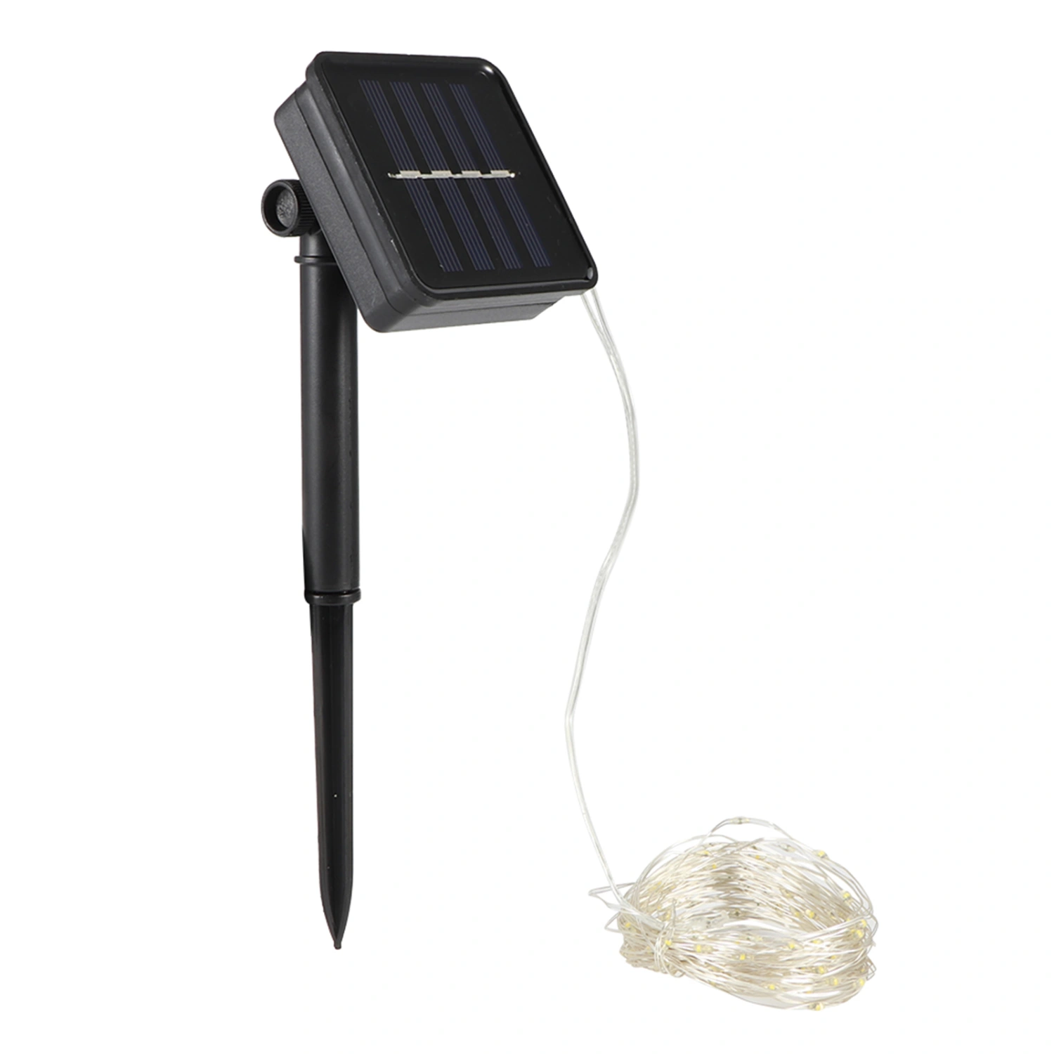 10m/32.8ft 100LEDs Light String Solar Lawn Lamp Copper Wire Lamp Waterproof Decorative Light String for Outdoor Garden Courtyard Villa