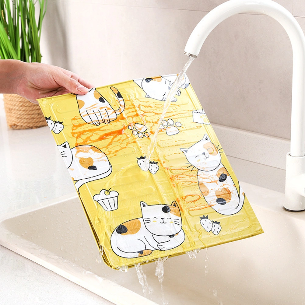 Home Kitchen Gas Stove Folding Oil Baffle ​Aluminum Foil Baffle Fried Cooking Oil Proof Splash Proof Baffle