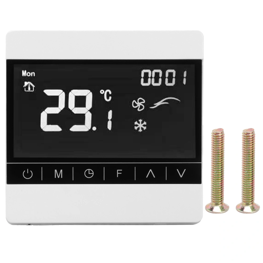 AC220V Underfloor Heating Thermostat Programmable Intelligent Heating Temperature Controller