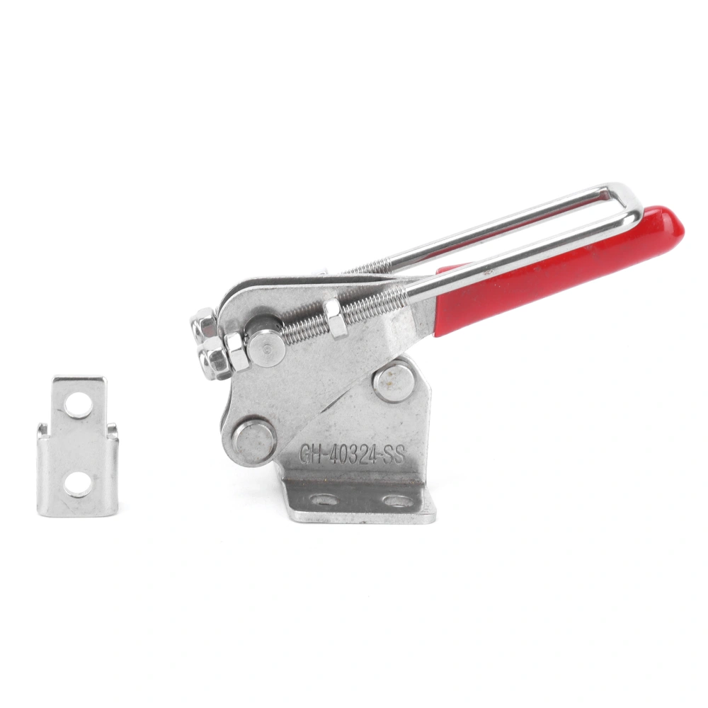 GH-40324-SS Toggle Latch Catch Stainless Steel Toggle Clamp Lock Hasp for Woodworking