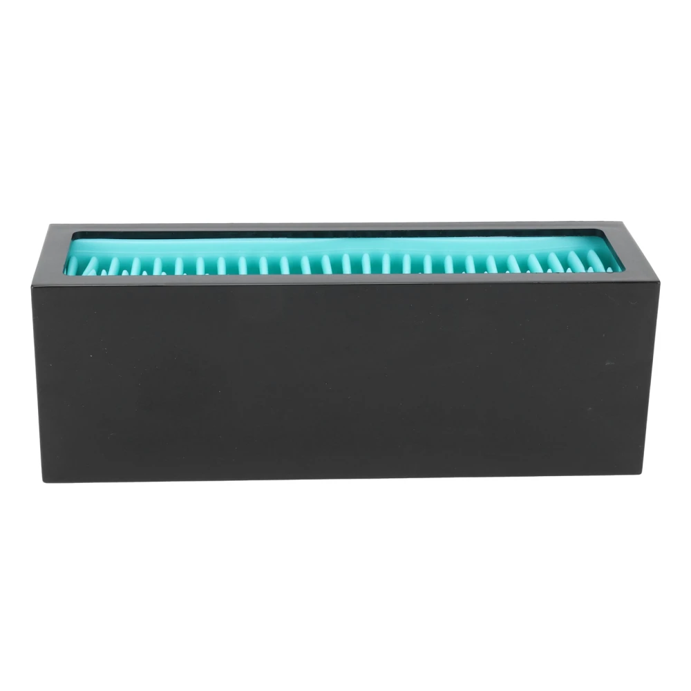 Silicone Cosmetic Storage Box Lipstick Makeup Storage Organizer Case Container for Cosmetics(Black Blue )