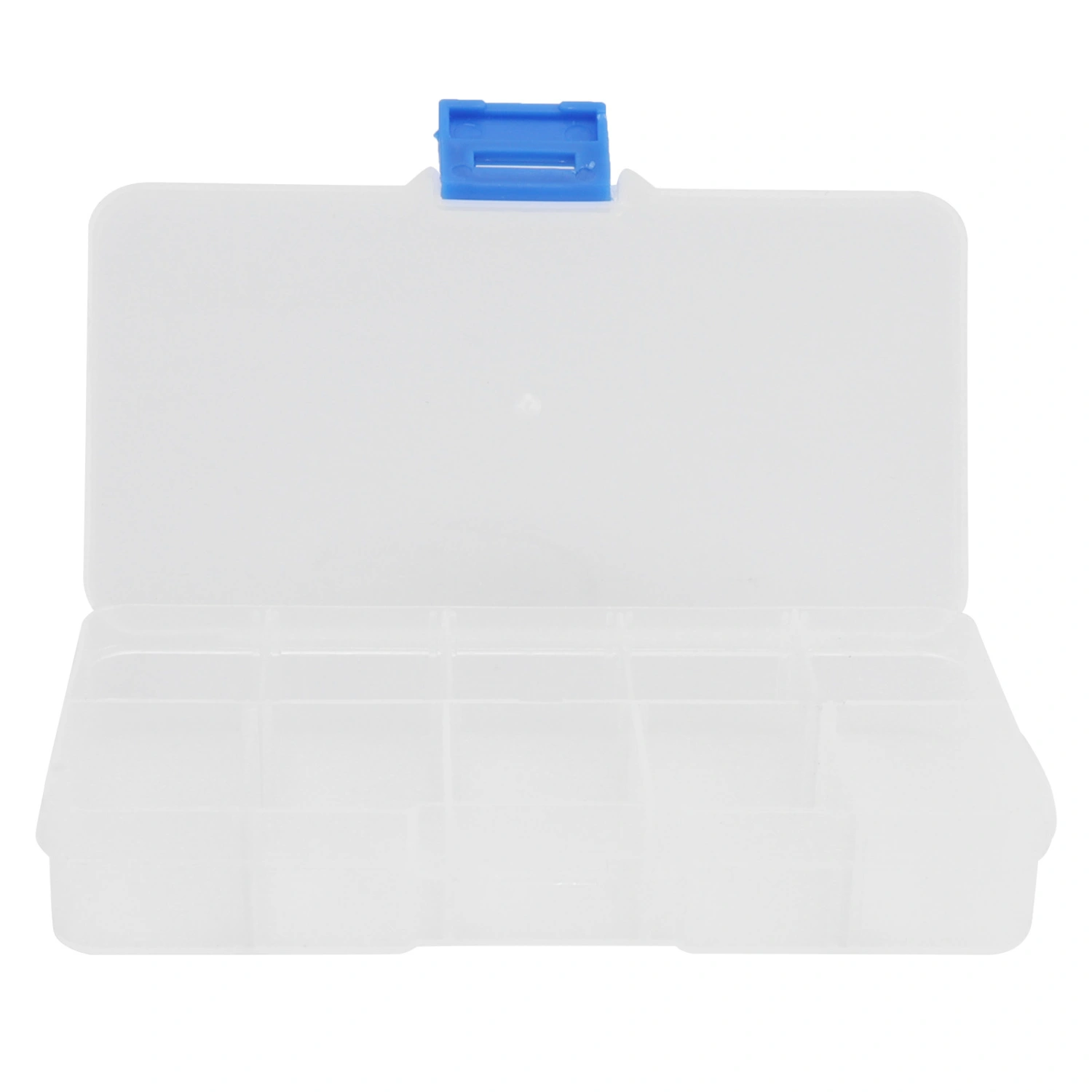 10 Grid Transparent Jewelry Box Plastic Organizer Box Storage Container for Beads Art DIY Crafts