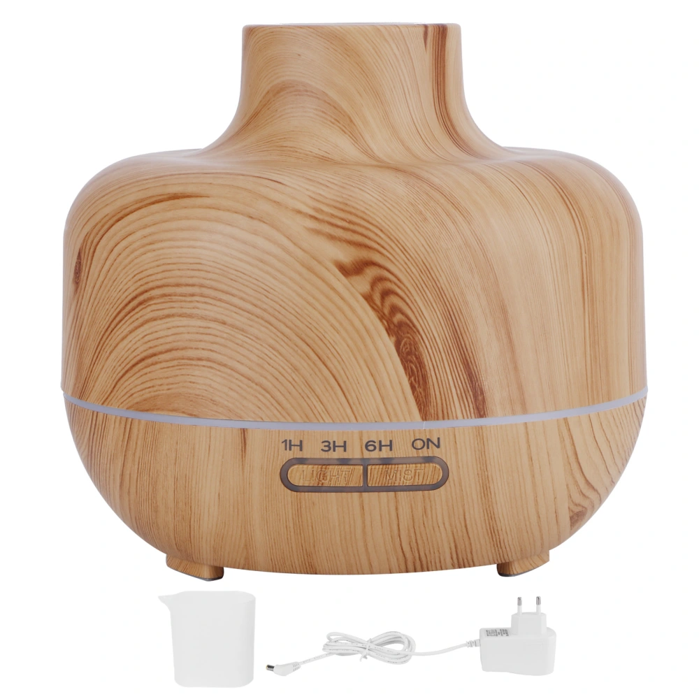 400ml Ultrasonic Humidifier Aroma Essential Oil Diffuser with 7 Color Night Light EU 100-240V