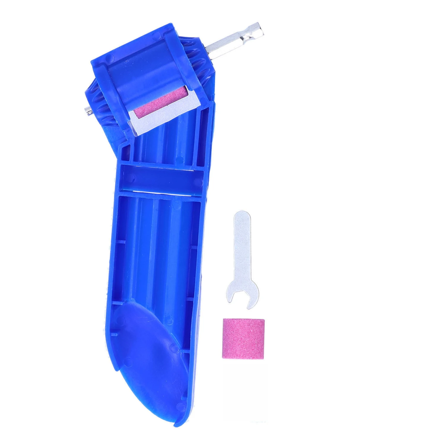 Drill Bit Sharpener 12.5mm Corundum Grinding Wheel Portable Drill Bit Grinder Sharpening Tool