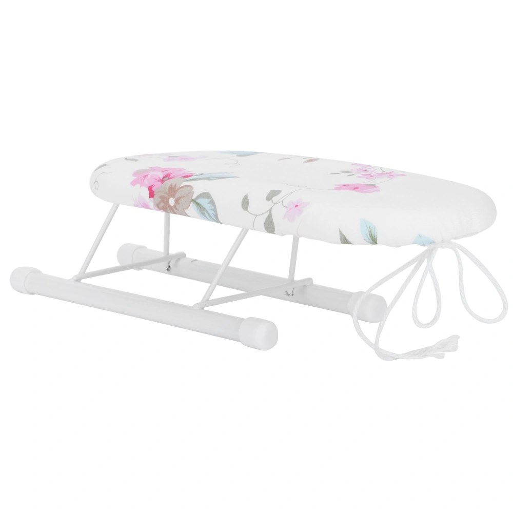 Mini Ironing Board Foldable Sleeve Cuffs Collars Ironing Table for Home Travel UseFlora Bloom