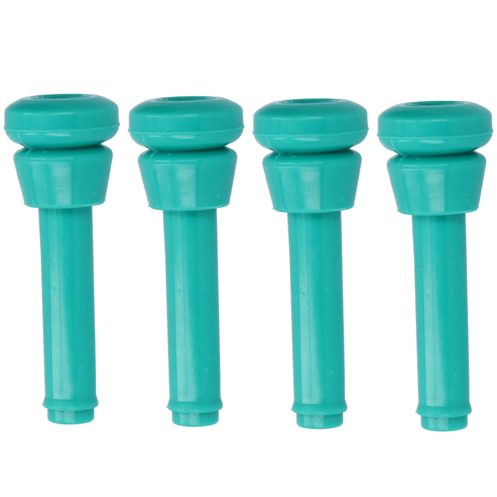 4Pcs Milking Machine Lining Green Silicone Milk Liner for Cattle Cow Livestock Tools