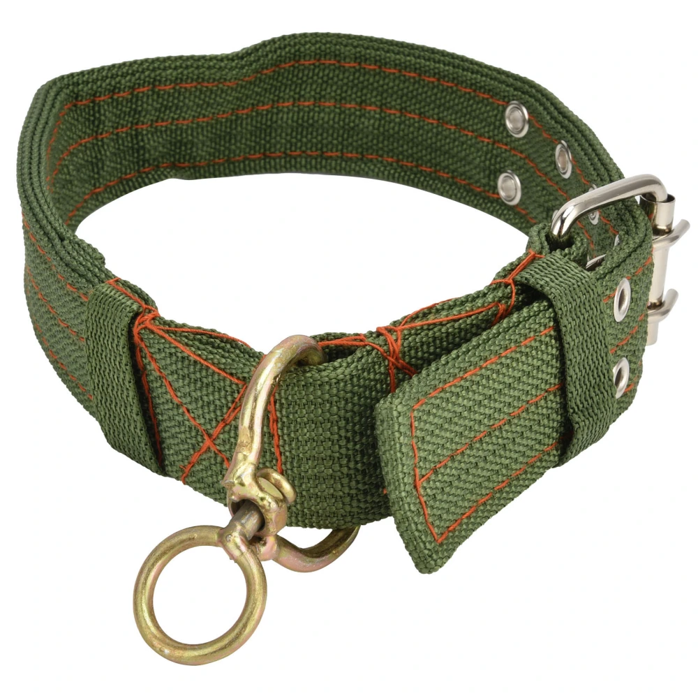 Sheep Collar Dog Hauling Collar Adjustable Length Canvas Neck Strap Veterinary EquipmentS 4x66cm for 10‑35kg Sheep Dog