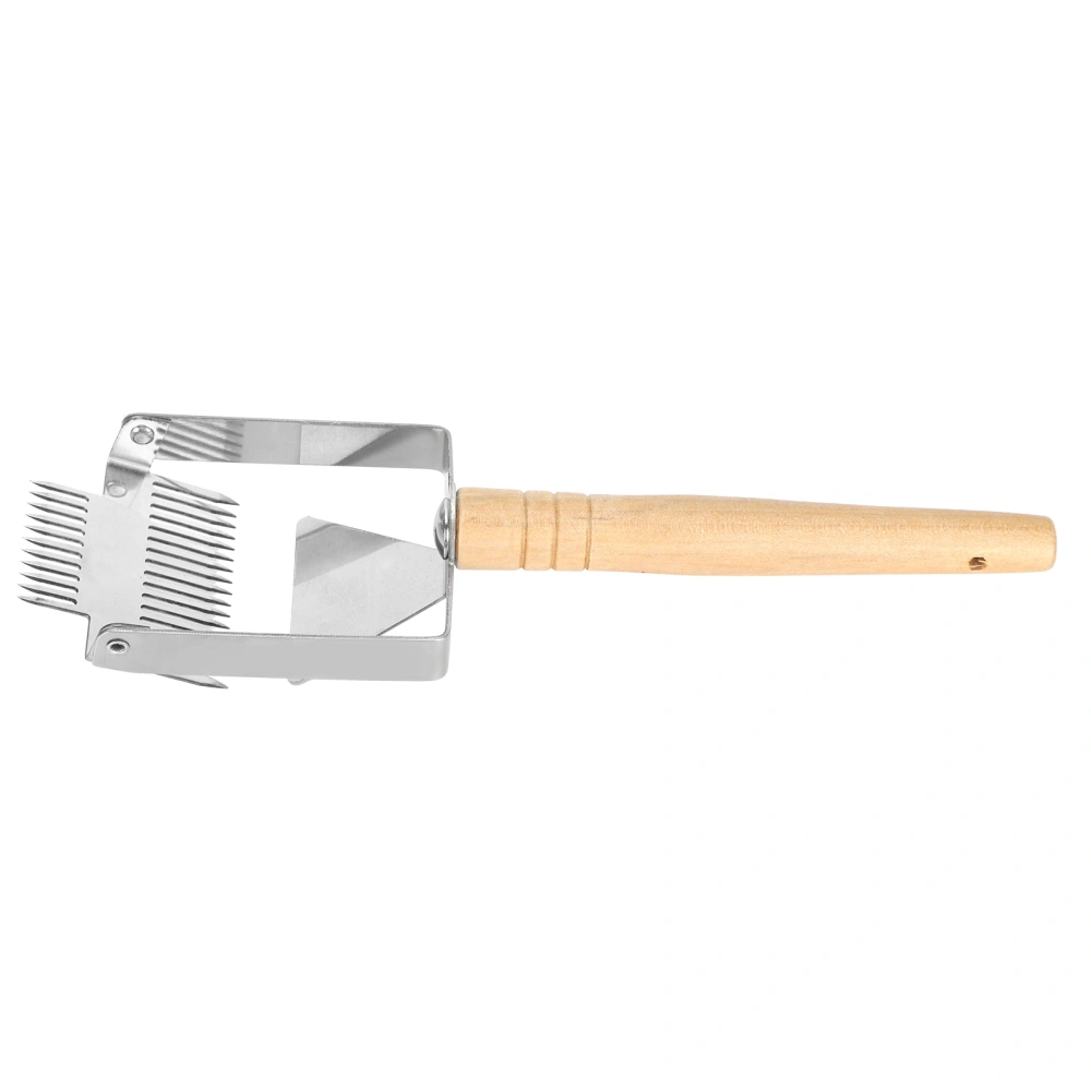 Beehive Honey Scraper Double Head Uncapping Fork Shovel Tool Beekeeping Equipment