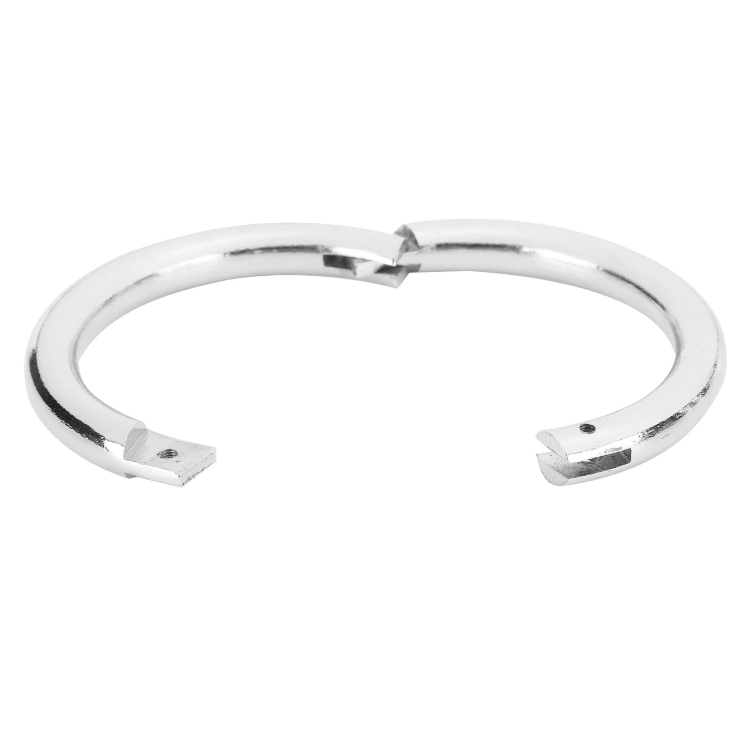 Metal Bull Cow Nose Ring Chrome Plated for Farm Animal Cattle Veterinary Husbandry Accessory