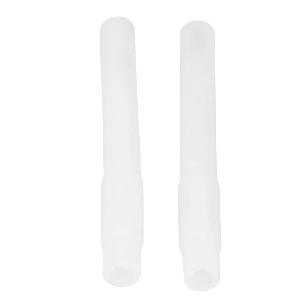 2PCS Milking Machine Accessories Milker Silicone Short Tube Replacement for Milking Machine