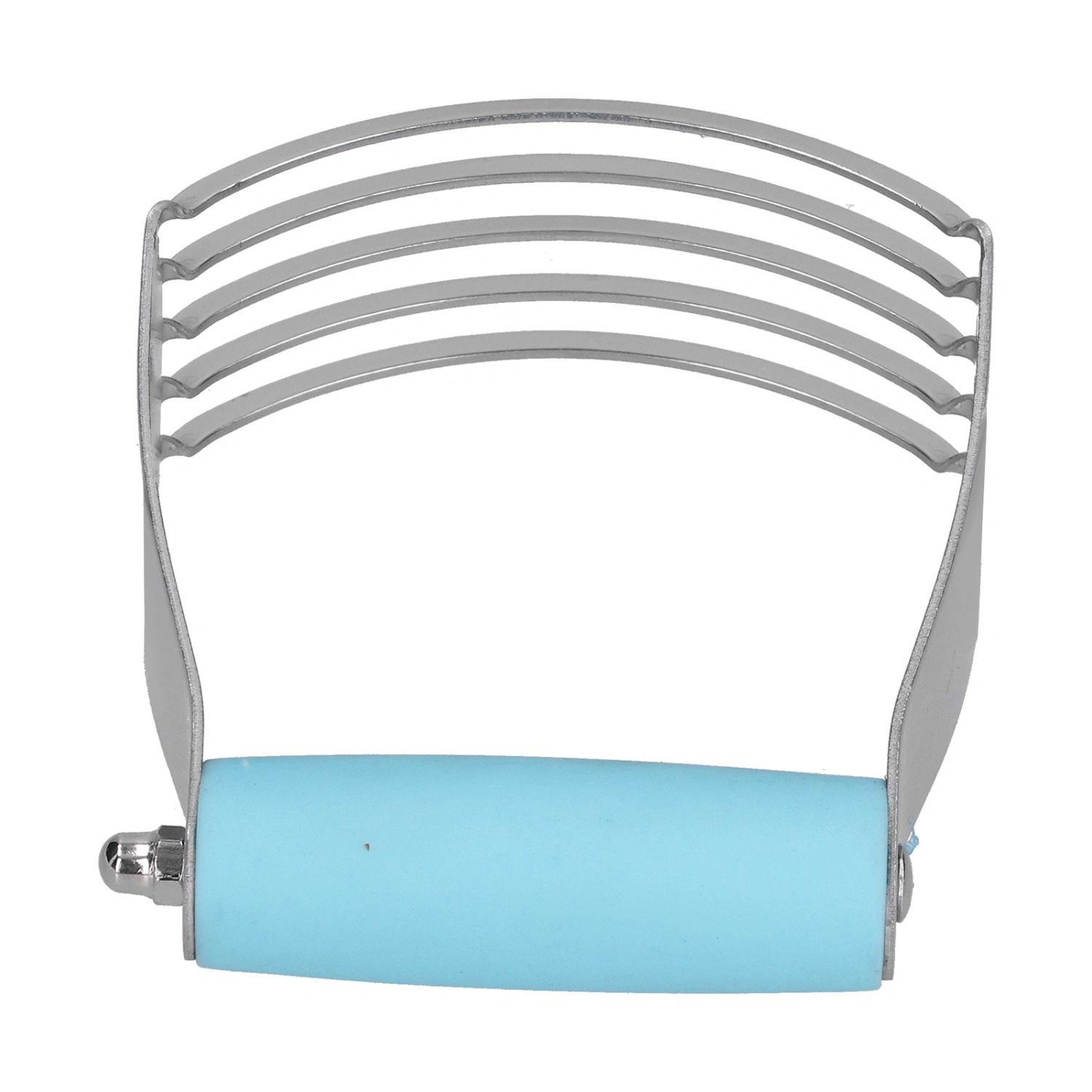 Stainless Steel Dough Blender Pastry Blender and Dough Cutter Professional Pastry Cutter with Heavy Duty BladesBlue