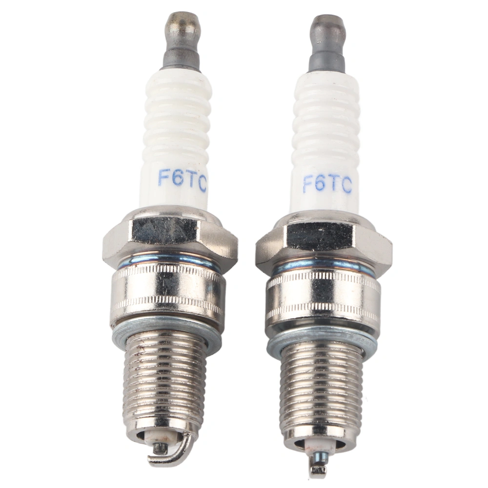 2PCS Spark Plug Replacement F6RTC for MTD 951‑10292 751‑10292 Torch Engine 131‑039 Lawn Mower