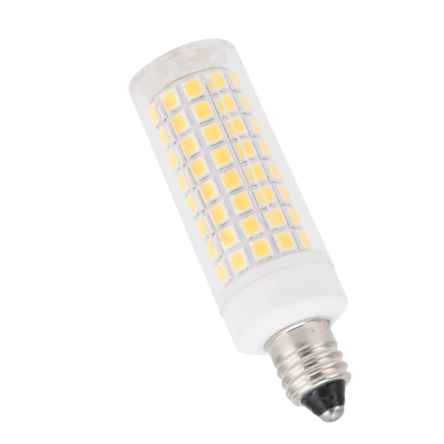 E11 LED Bulb 1000LM 102LED Dimmable Replacement Bulb for Chandelier Ceiling Light Wall Lamp 110VWarm White