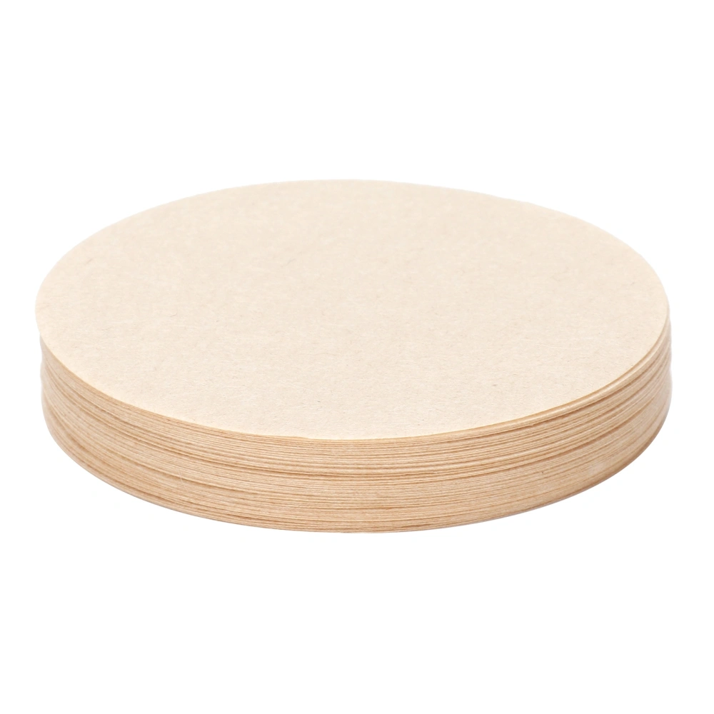 50Pcs 5.7x5.7cm Round Shaped Coffee Filter Paper Replacement Coffee Pot Making Accessory