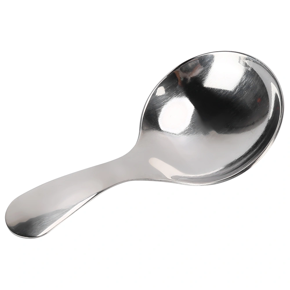 Stainless Steel Scoop Multifunctional Short Handle Ice Cream Sugar Tea Salt Coffee Spoon