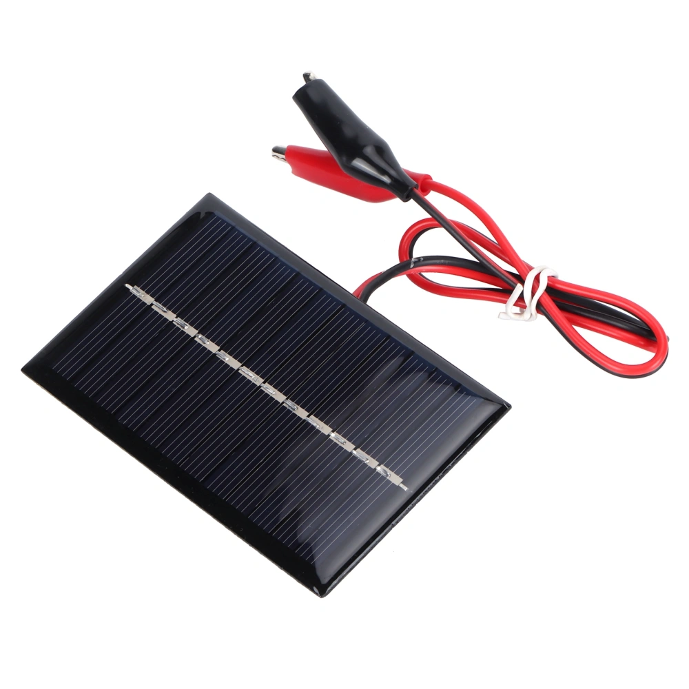 0.6W 6V Solar Panel Module Portable DIY Polysilicon Solar Charger for Toys Lights 3.7V Battery