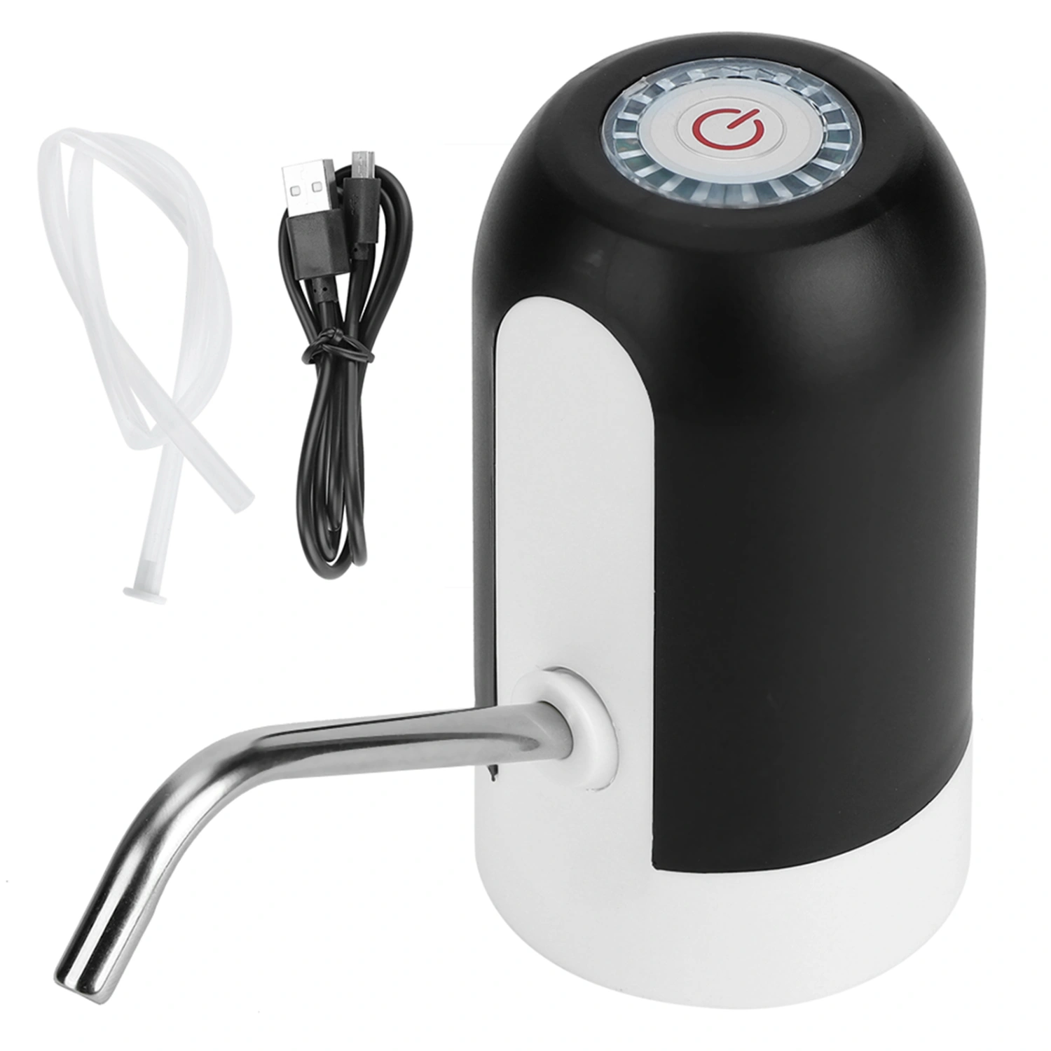 Portable Intelligent USB Electric Bottled Water Dispenser Drinking Water Pump for Home Use DC5VBlack