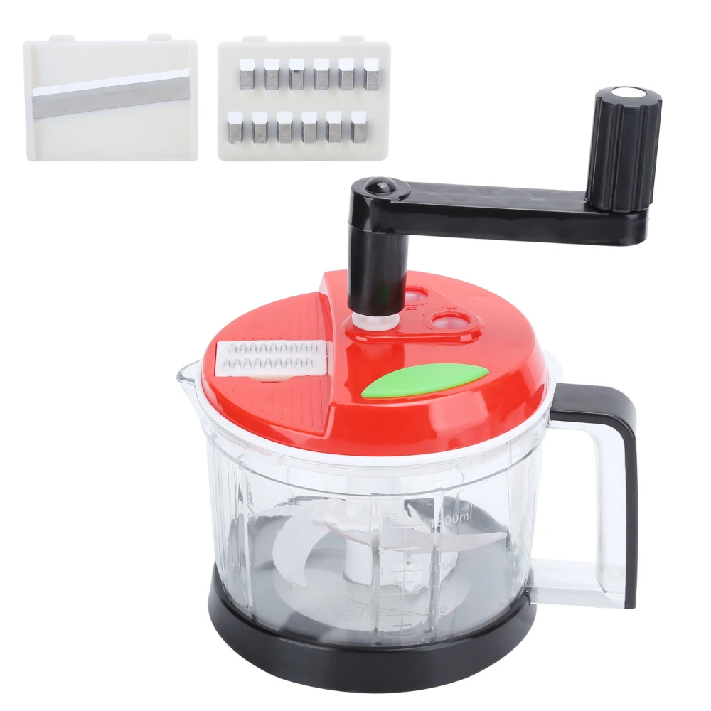 Manual Food Mixer Blender Multifunction Grinder Vegetable Chopper Shredder JuicerM