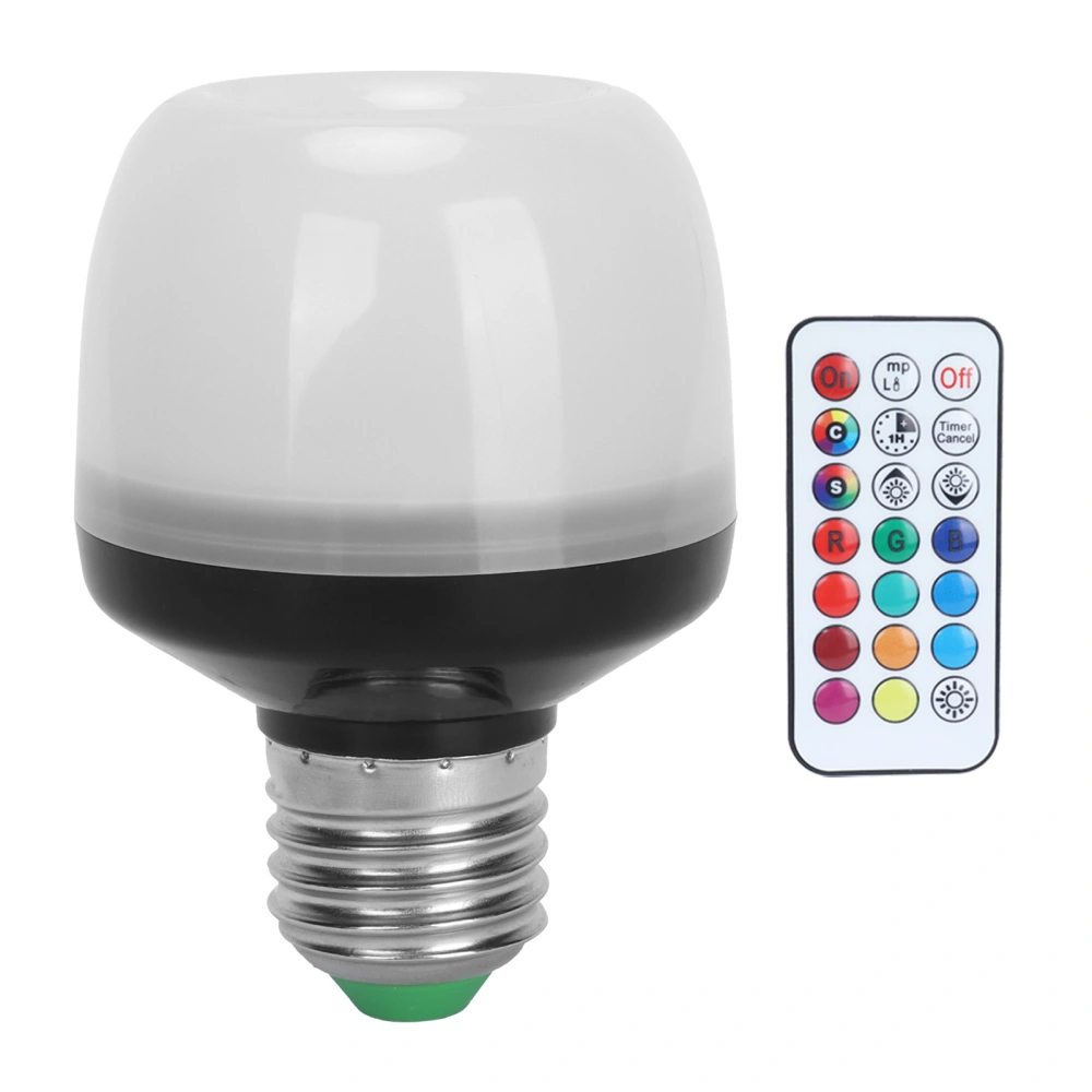 5W E27 16 Color RGB Bulb Colorful RGBW Bulb with Remote Control for Home Lighting 85-265V