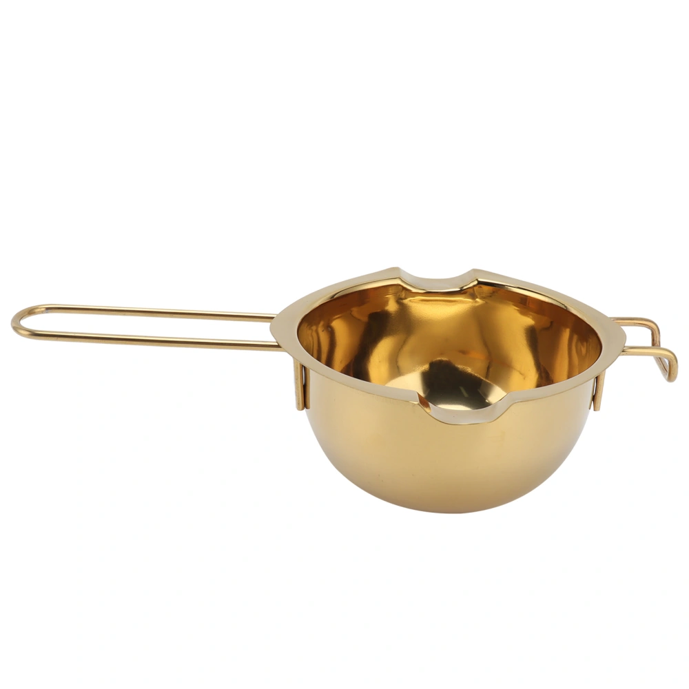 Stainless Steel Butter Melting Bowl Cheese Melting Pot Cookware Tool for Kitchen HomeGolden