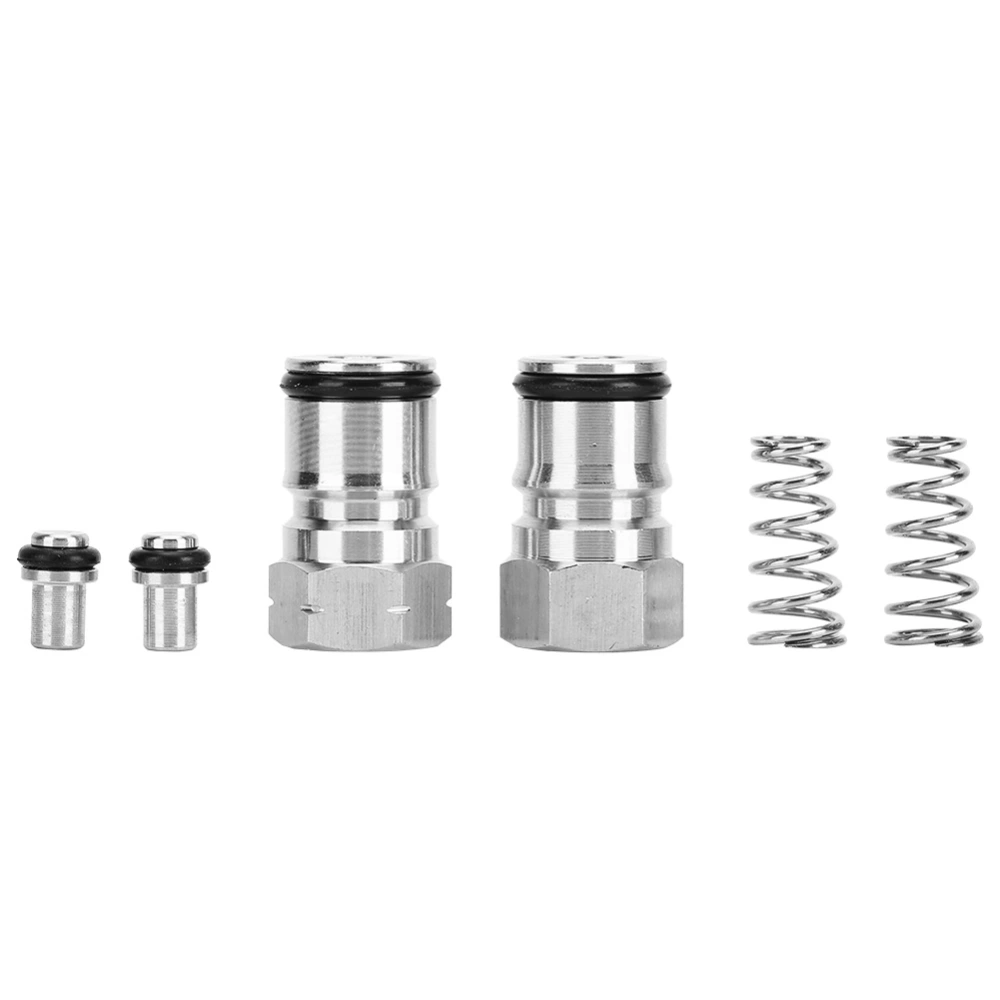 Ball Lock Keg Post Parts Stainless Steel Poppets Springs Gas Liquid 19/32in‑18 Female Thread